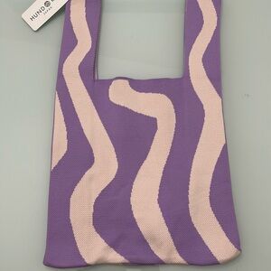 NWT Hundred Japan Style Swirls Knit Bag